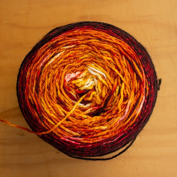 Malabrigo Sock Metamorphosis 314 Corn Snake